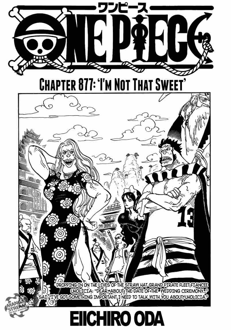 One Piece Chapter 877 page 1 - Chapter 877: Not Sweet