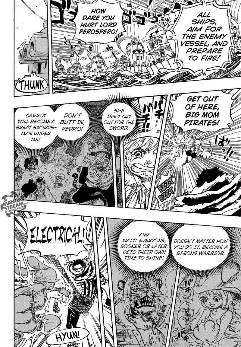 One Piece Chapter 878 page 10 - Chapter 878: Captain Pedro of the Mink Tribe Guardians