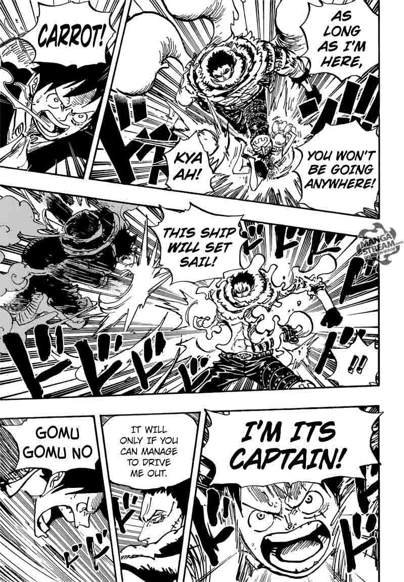 One Piece Chapter 878 page 11 - Chapter 878: Captain Pedro of the Mink Tribe Guardians