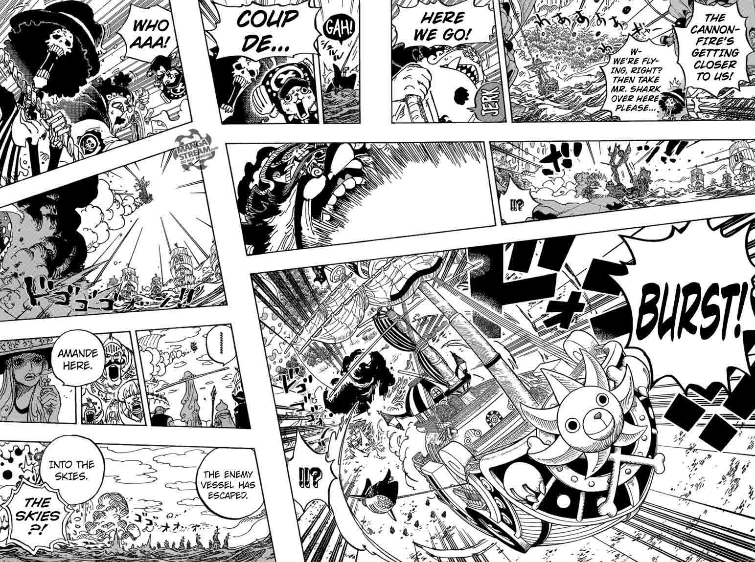 One Piece Chapter 878 page 16 - Chapter 878: Captain Pedro of the Mink Tribe Guardians