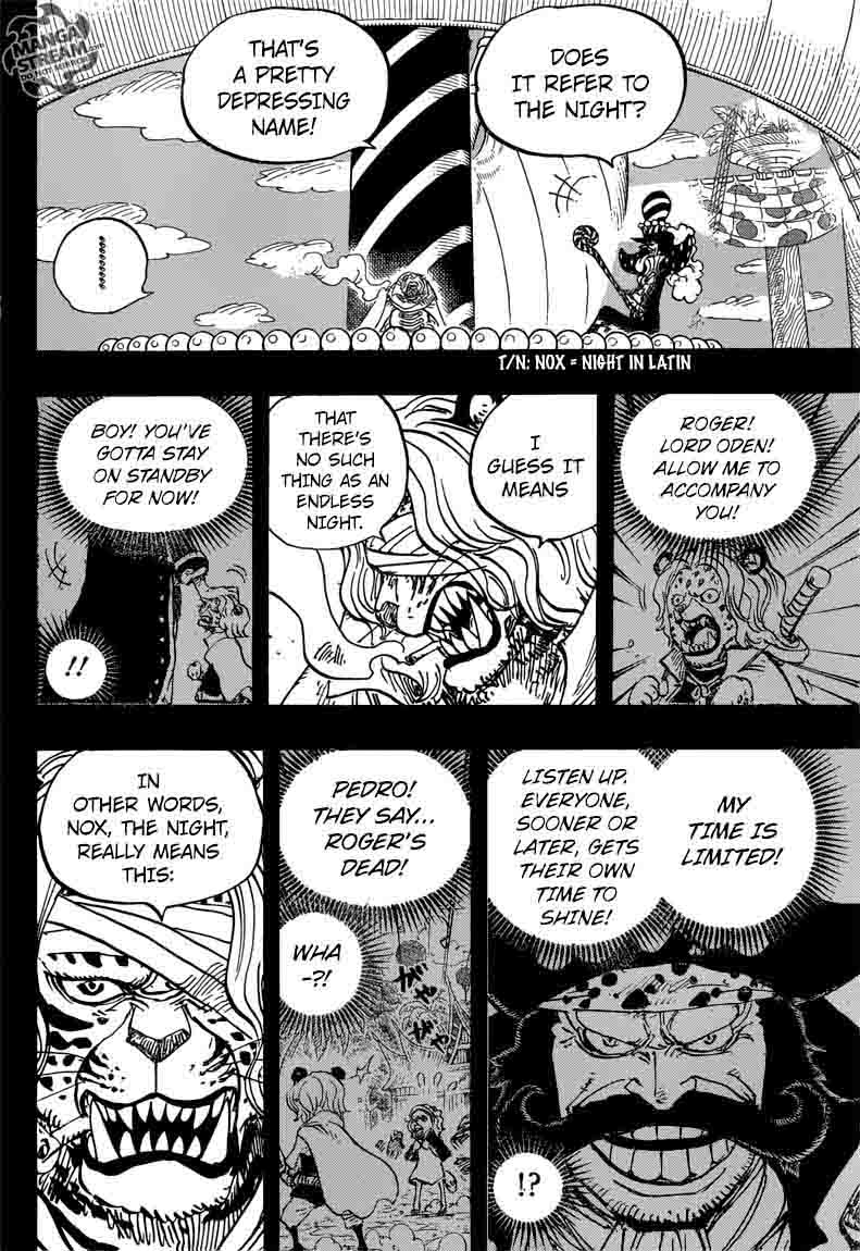 One Piece Chapter 878 page 4 - Chapter 878: Captain Pedro of the Mink Tribe Guardians