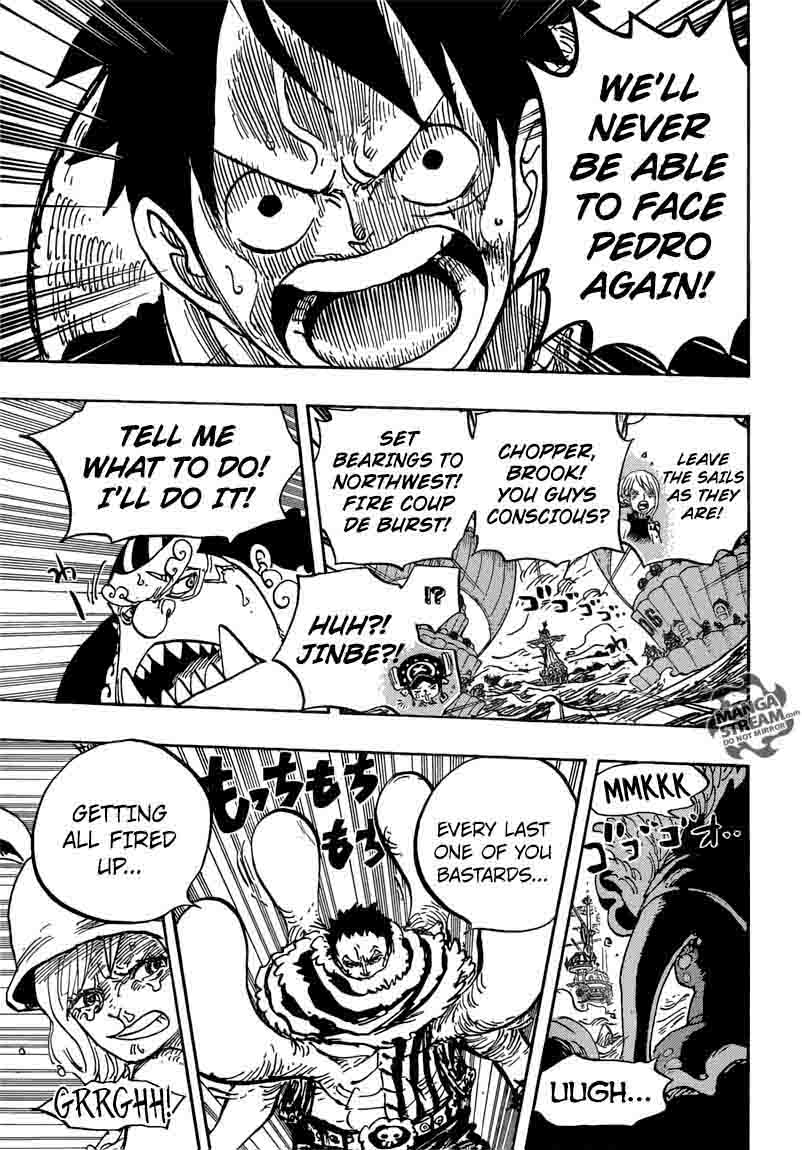 One Piece Chapter 878 page 9 - Chapter 878: Captain Pedro of the Mink Tribe Guardians