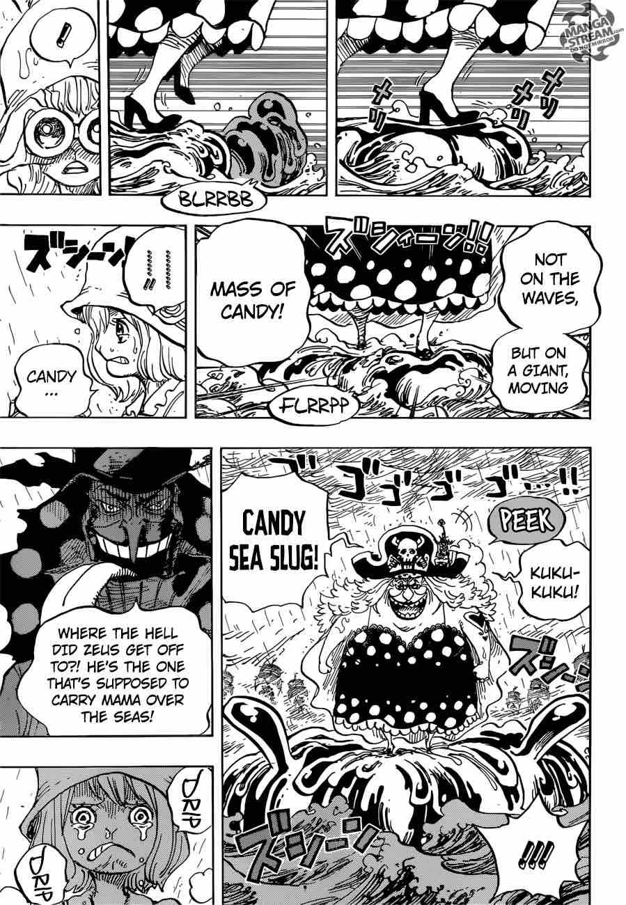 One Piece Chapter 879 page 7 - Chapter 879: One of Big Mom's "3 Sweet Commanders", Katakuri