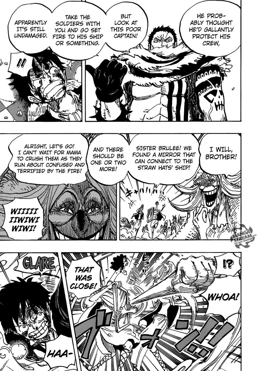 One Piece Chapter 880 page 11 - Chapter 880: Zero Escape