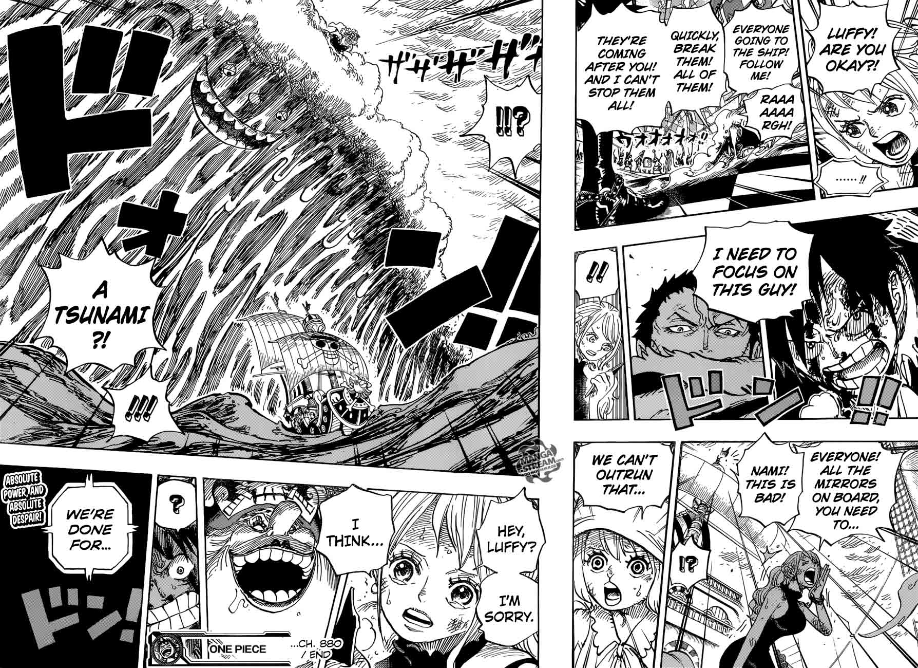 One Piece Chapter 880 page 16 - Chapter 880: Zero Escape