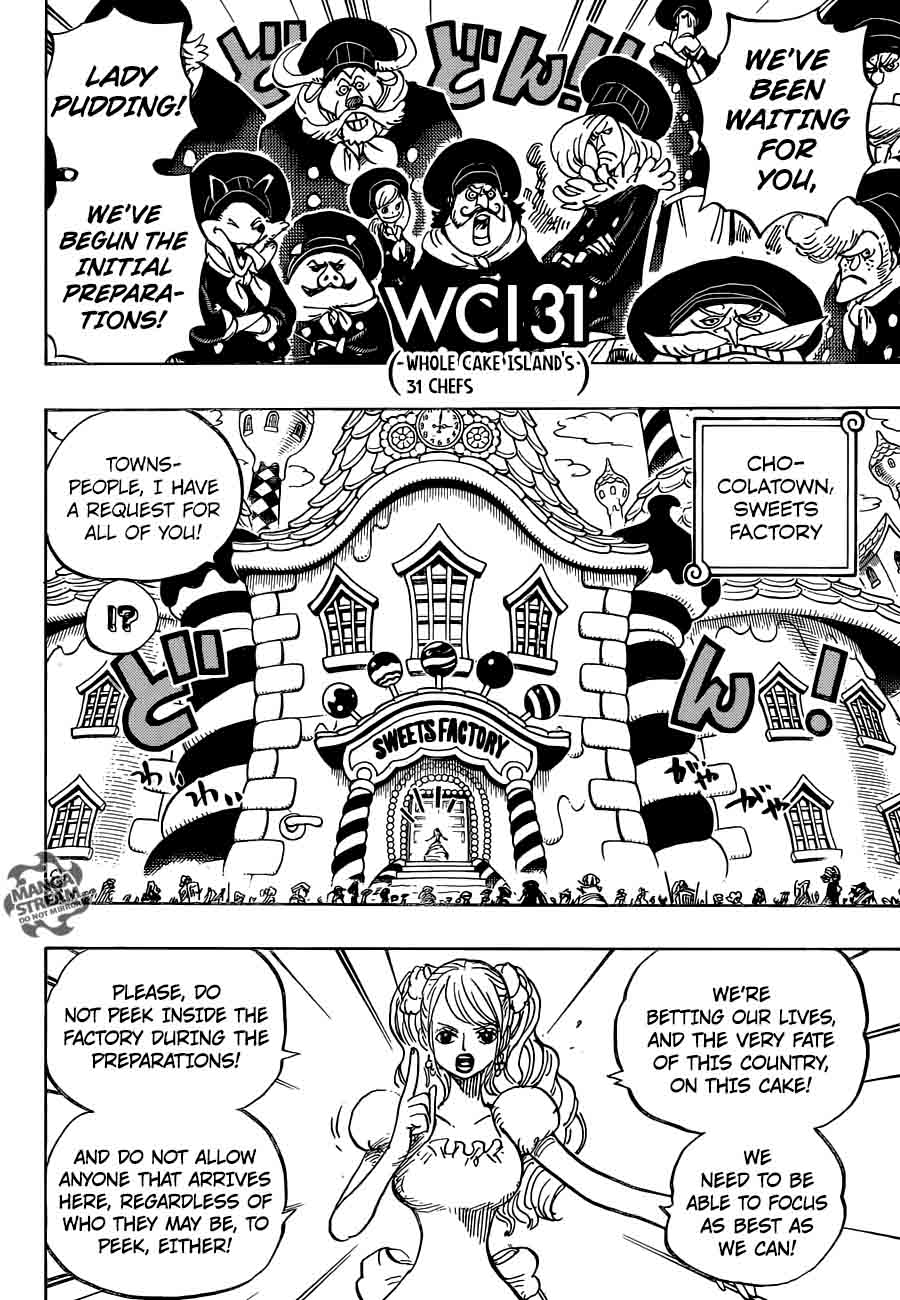 One Piece Chapter 880 page 4 - Chapter 880: Zero Escape