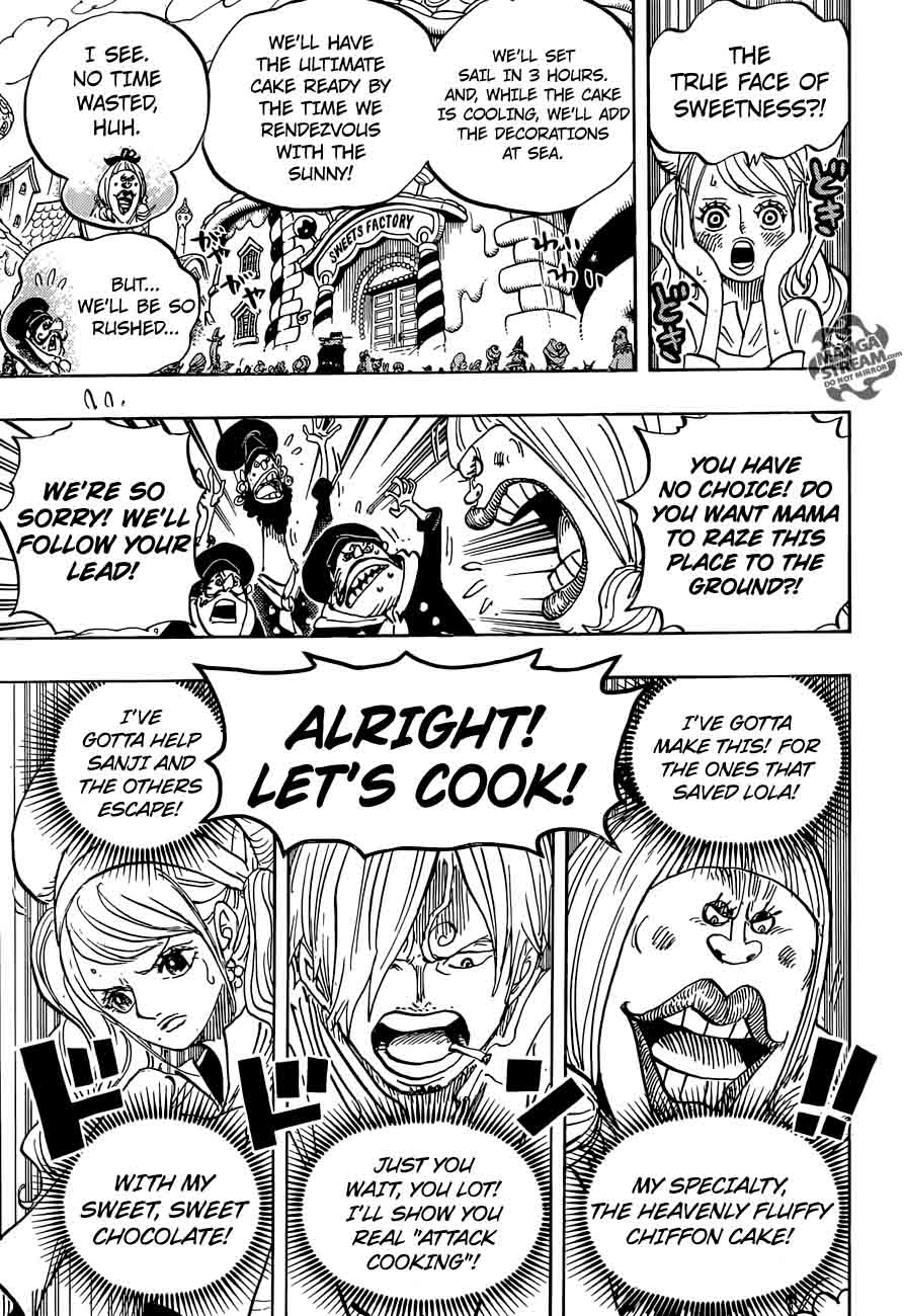 One Piece Chapter 880 page 9 - Chapter 880: Zero Escape