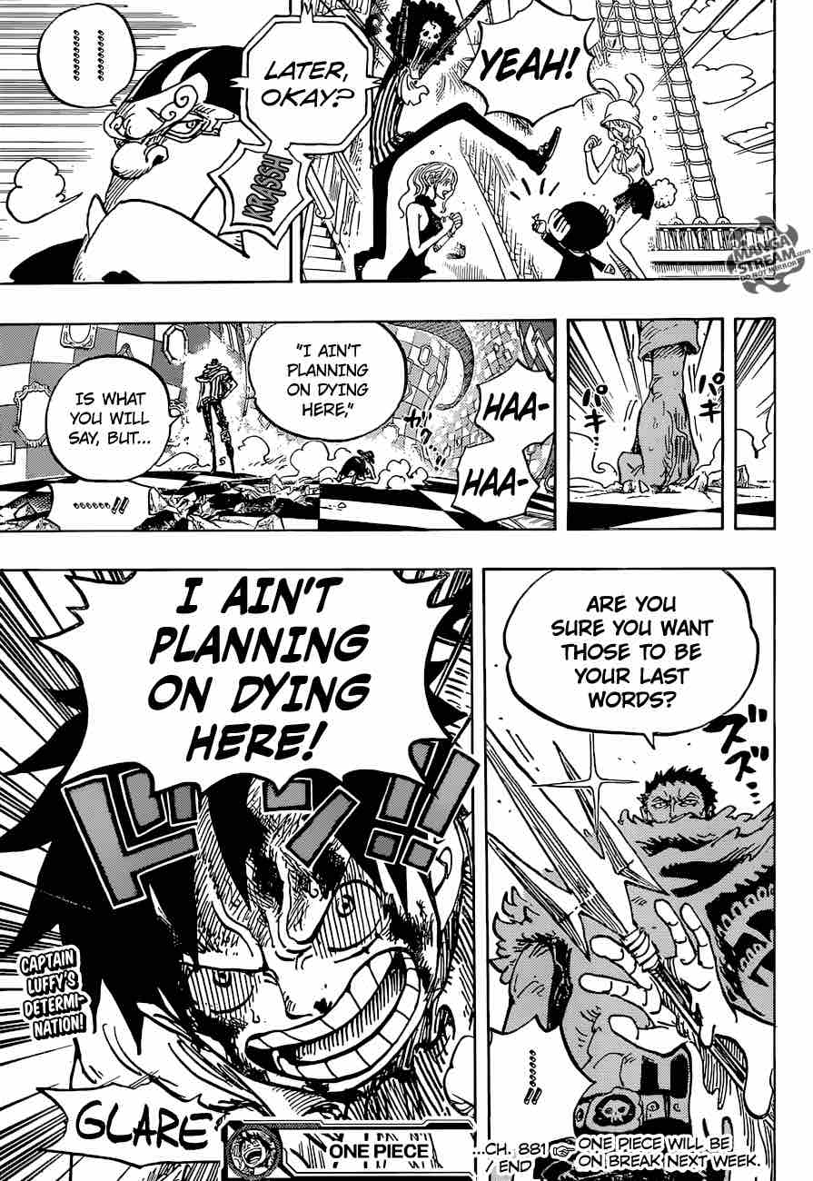 One Piece Chapter 881 page 16 - Chapter 881: Wave Room