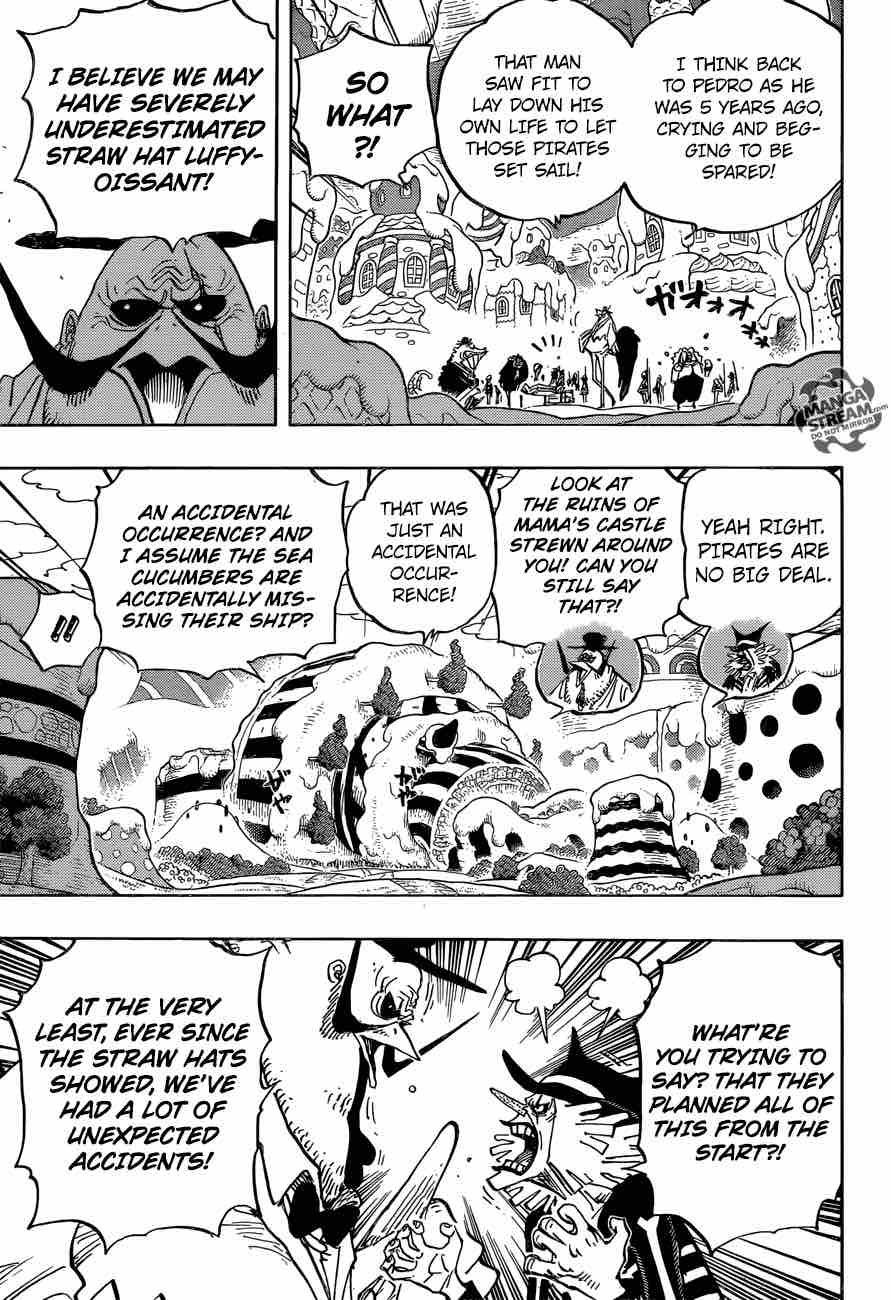 One Piece Chapter 882 page 12 - Chapter 882: Beyond the Emperor's Expectations