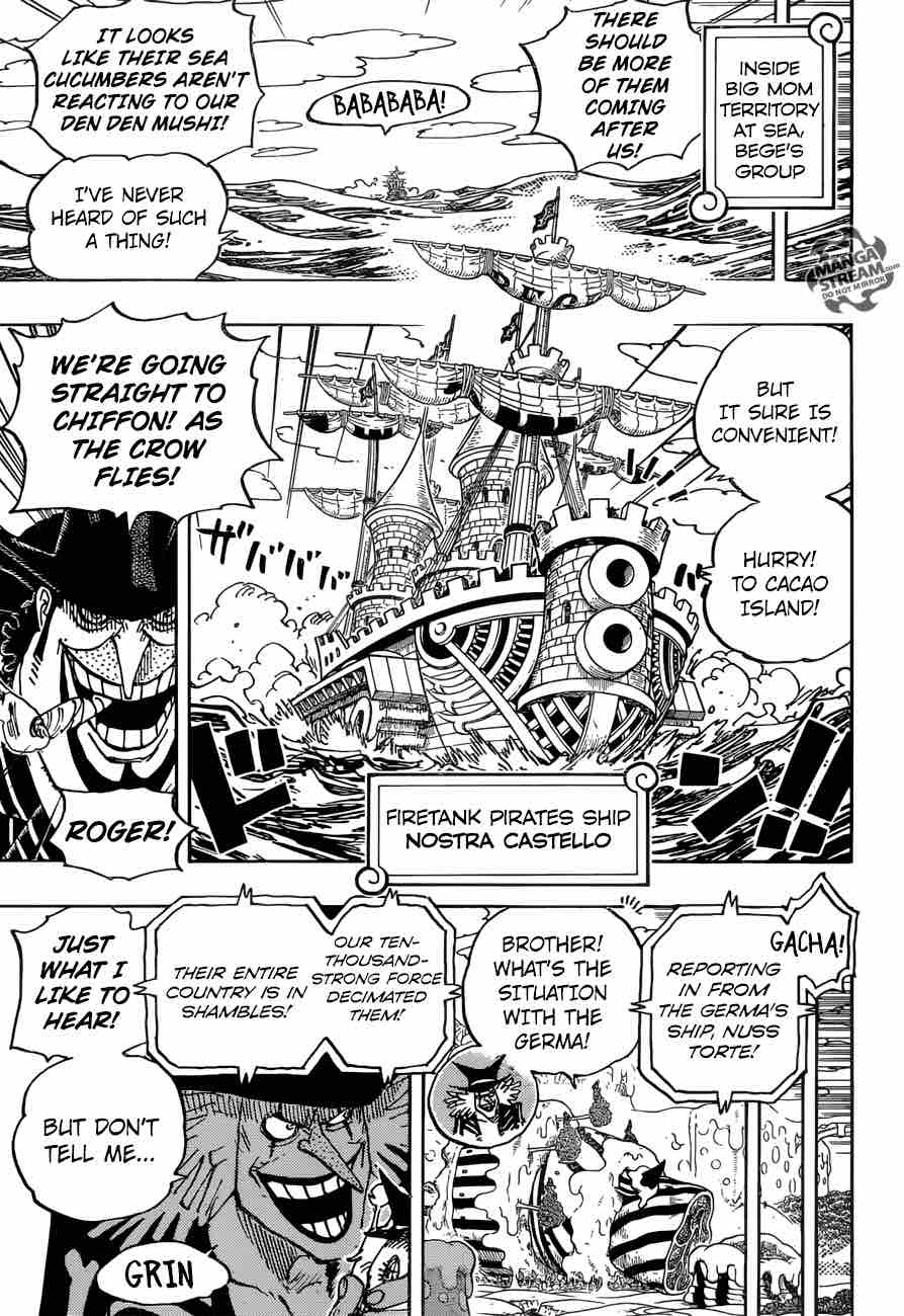 One Piece Chapter 882 page 14 - Chapter 882: Beyond the Emperor's Expectations