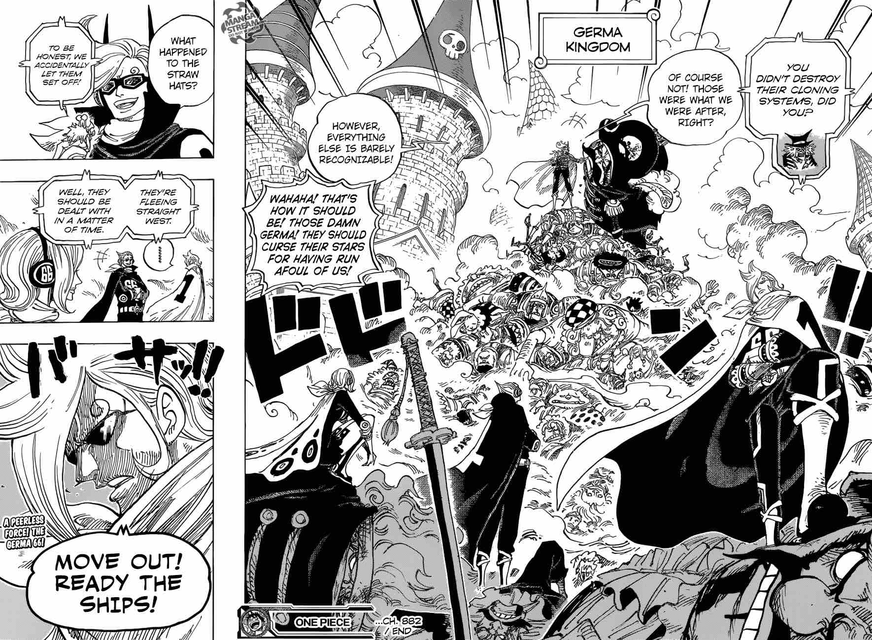 One Piece Chapter 882 page 15 - Chapter 882: Beyond the Emperor's Expectations