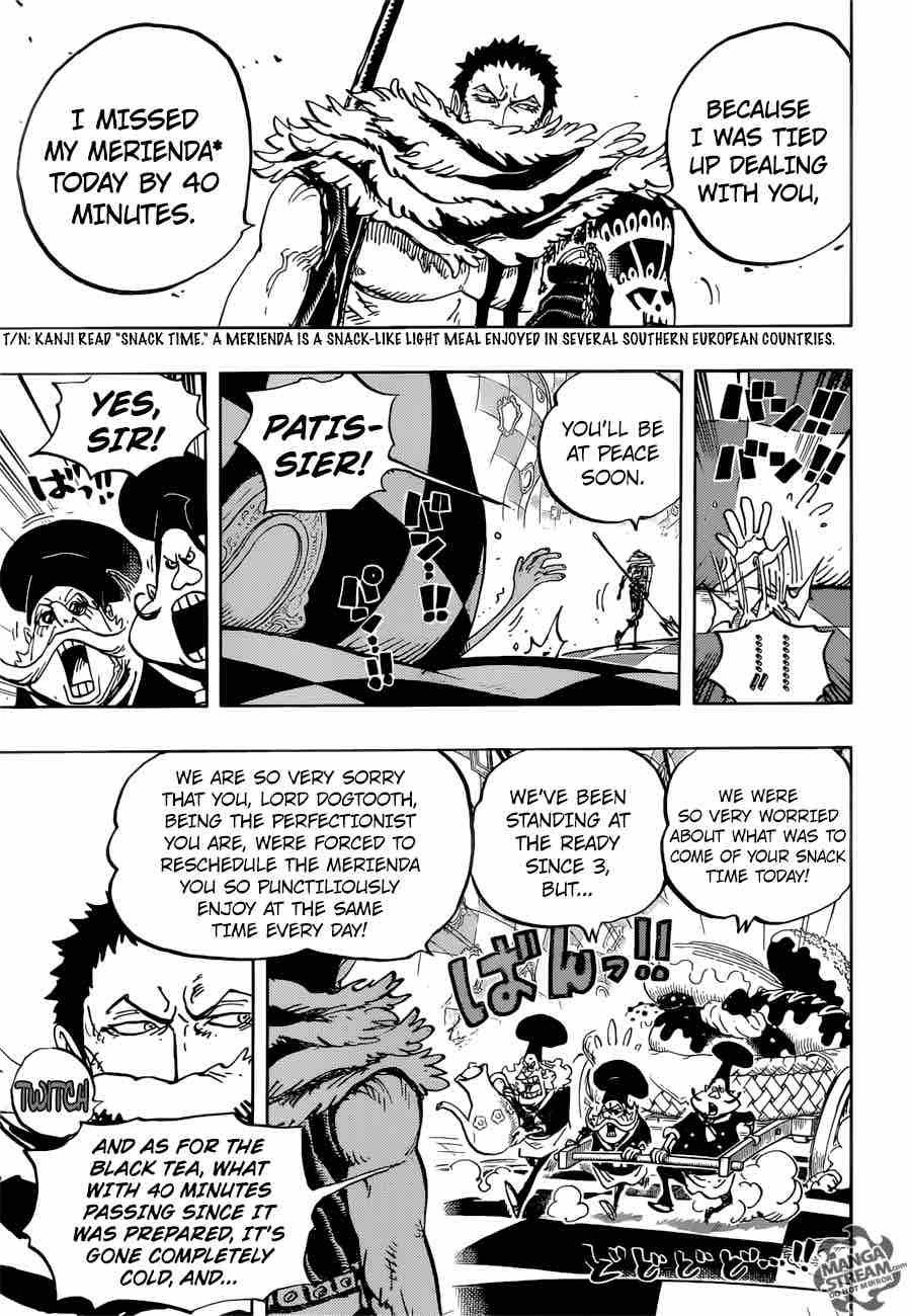 One Piece Chapter 883 page 5 - Chapter 883: Merienda