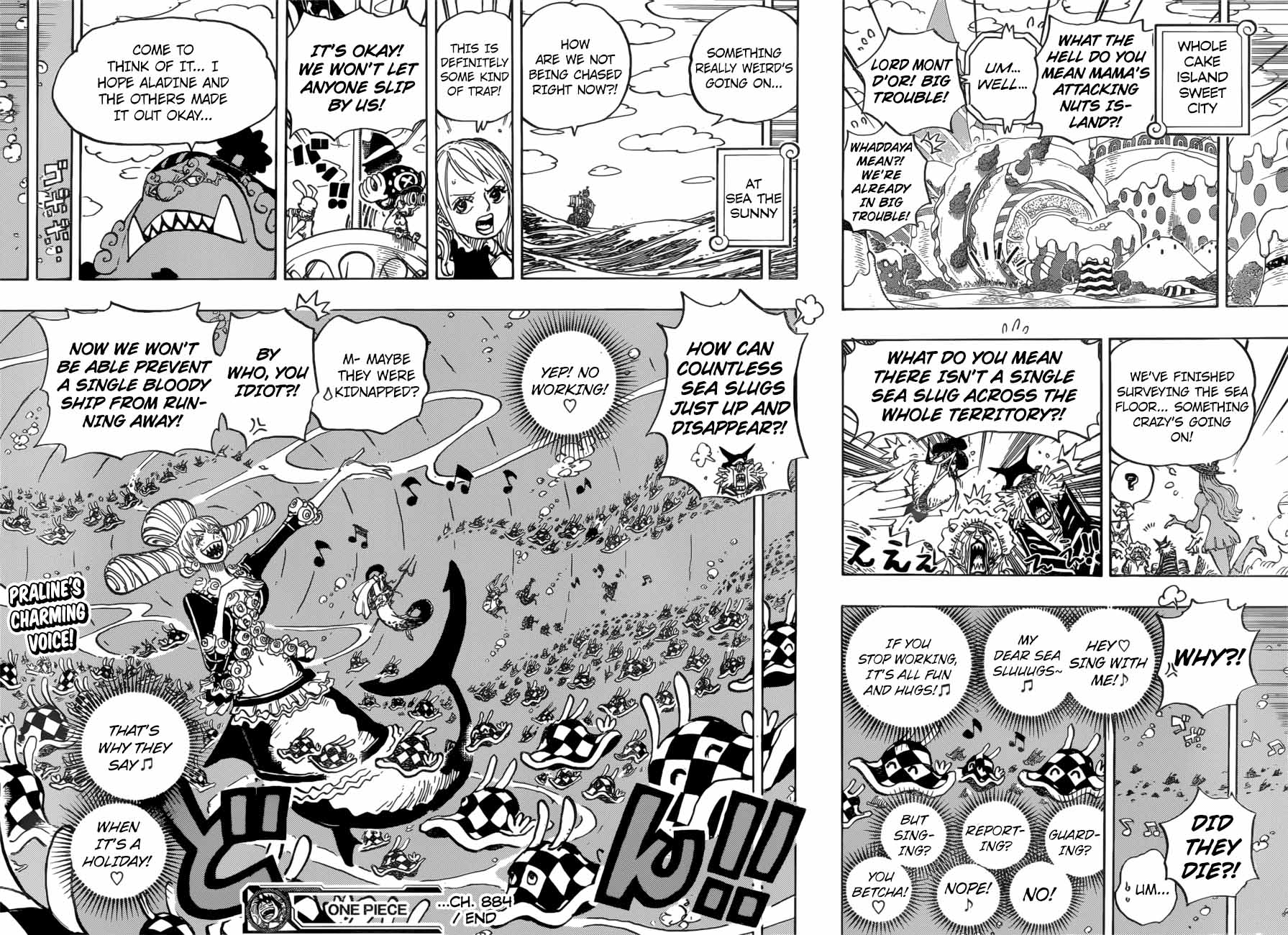 One Piece Chapter 884 page 16 - Chapter 884: Who Is That?
