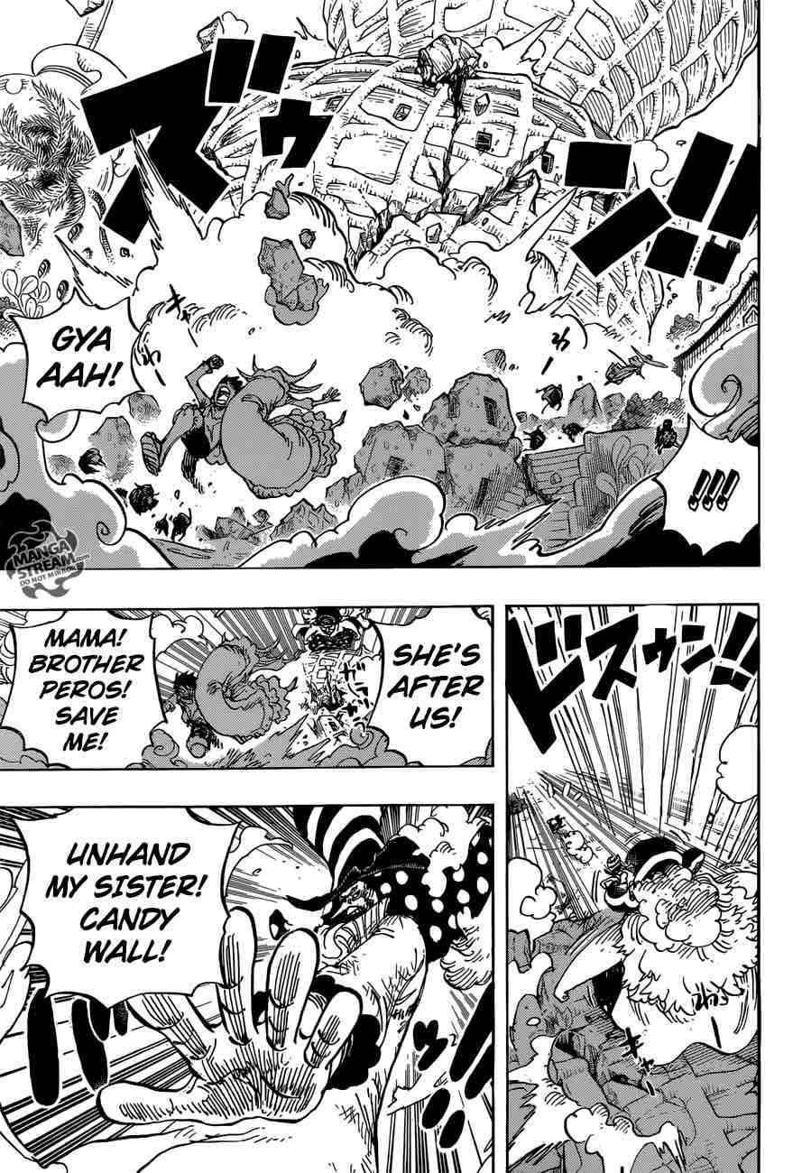 One Piece Chapter 885 page 10 - Chapter 885: It's Brûlée!!!