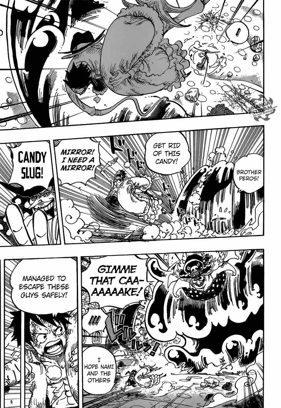 One Piece Chapter 885 page 12 - Chapter 885: It's Brûlée!!!