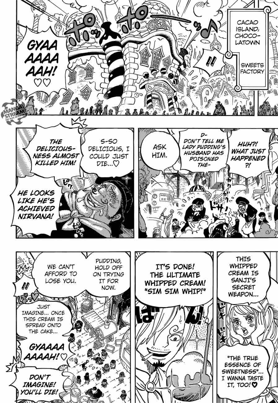 One Piece Chapter 885 page 14 - Chapter 885: It's Brûlée!!!