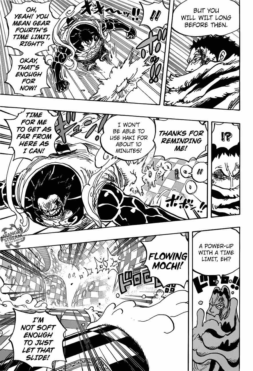 One Piece Chapter 885 page 5 - Chapter 885: It's Brûlée!!!