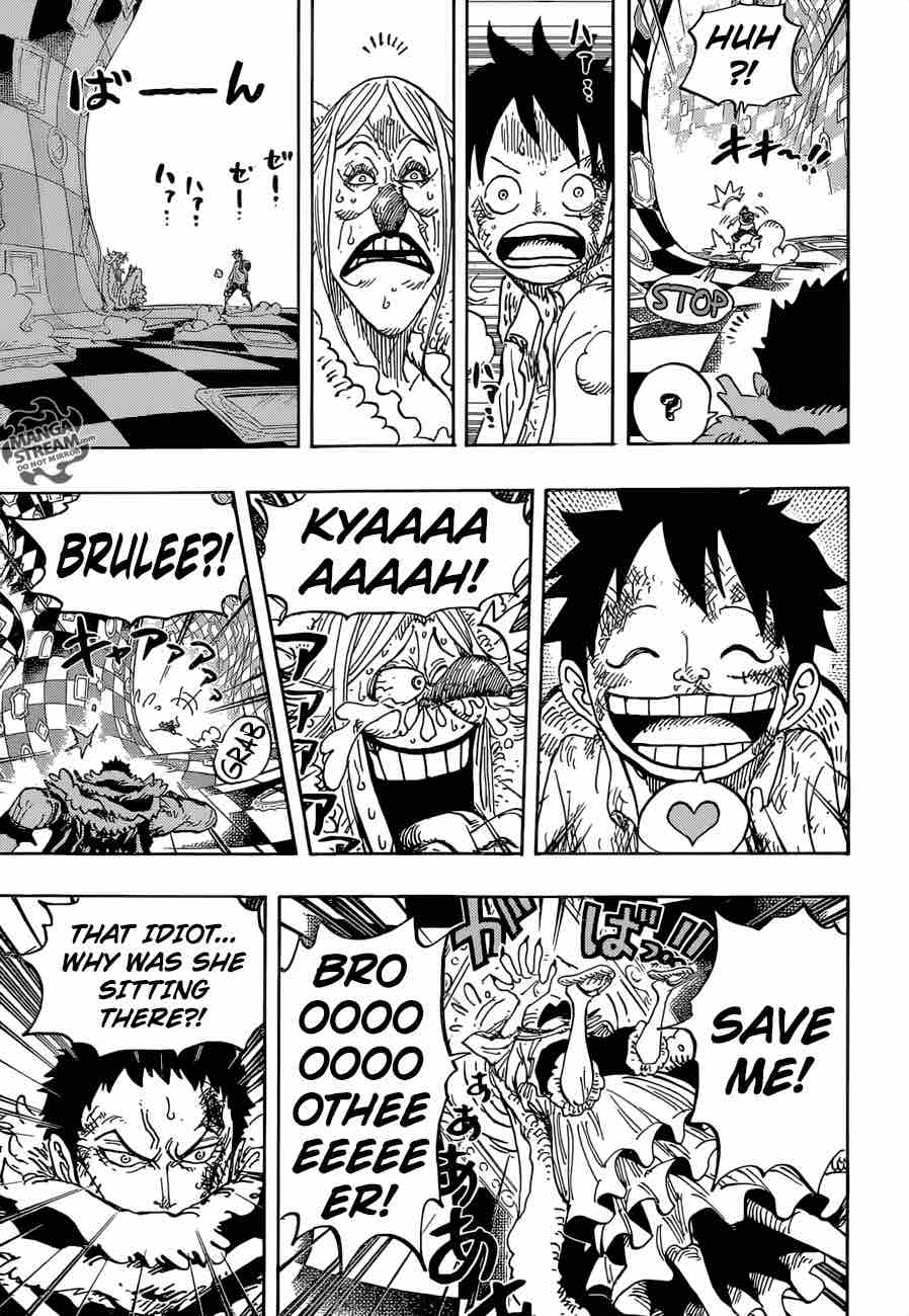 One Piece Chapter 885 page 7 - Chapter 885: It's Brûlée!!!