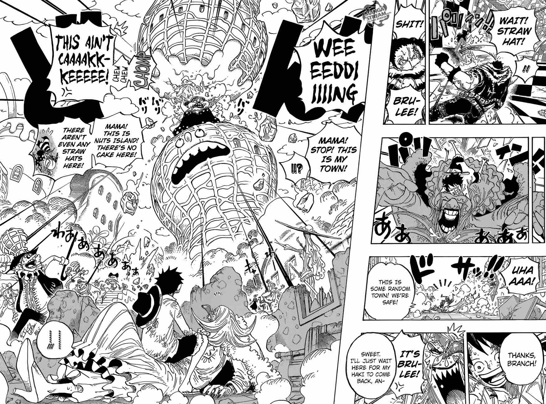 One Piece Chapter 885 page 8 - Chapter 885: It's Brûlée!!!