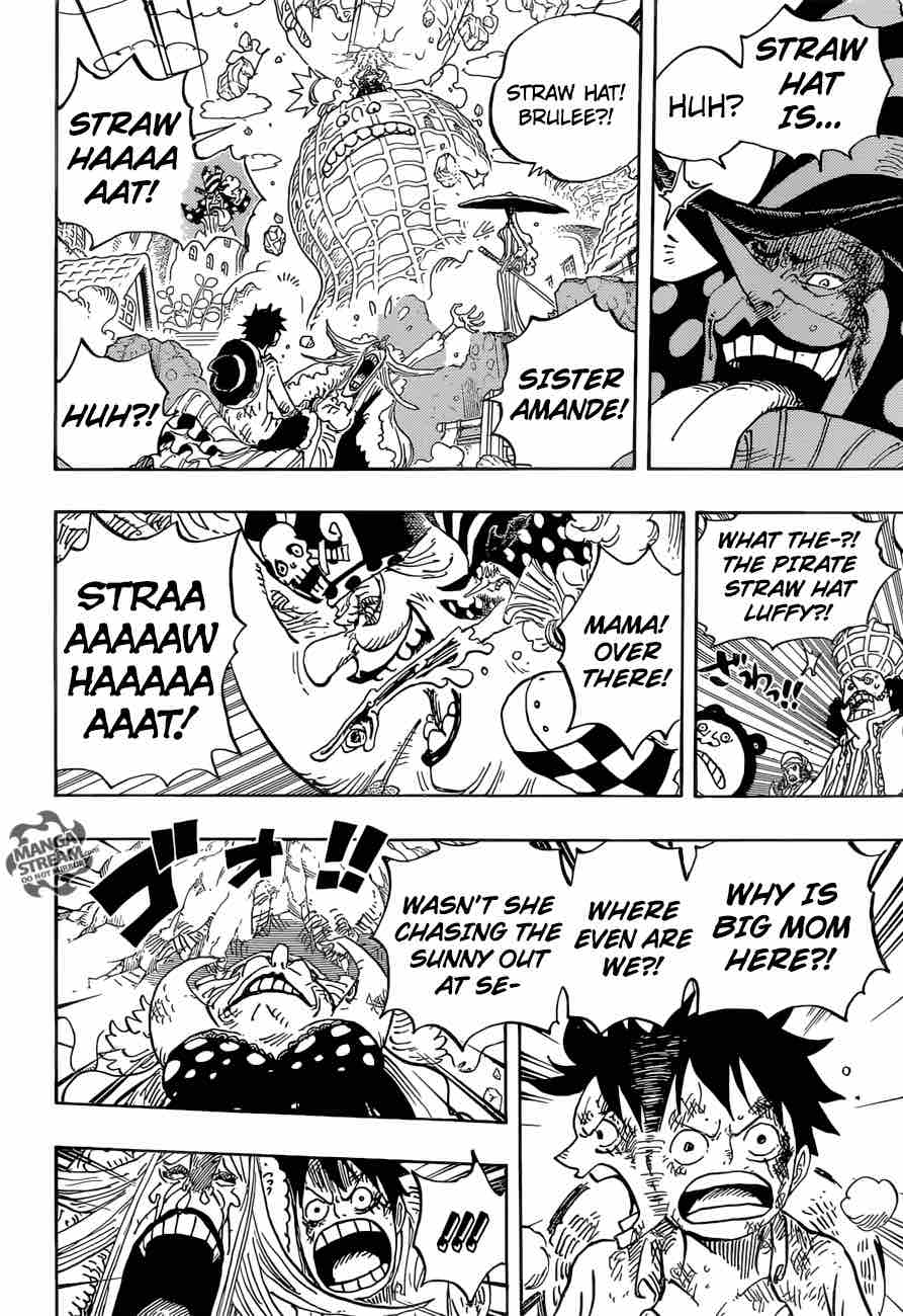 One Piece Chapter 885 page 9 - Chapter 885: It's Brûlée!!!