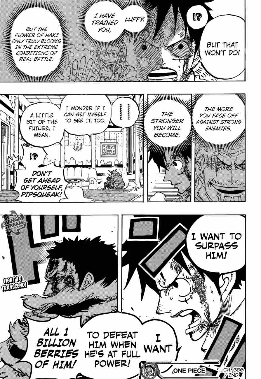 One Piece Chapter 886 page 18 - Chapter 886: Way of Life