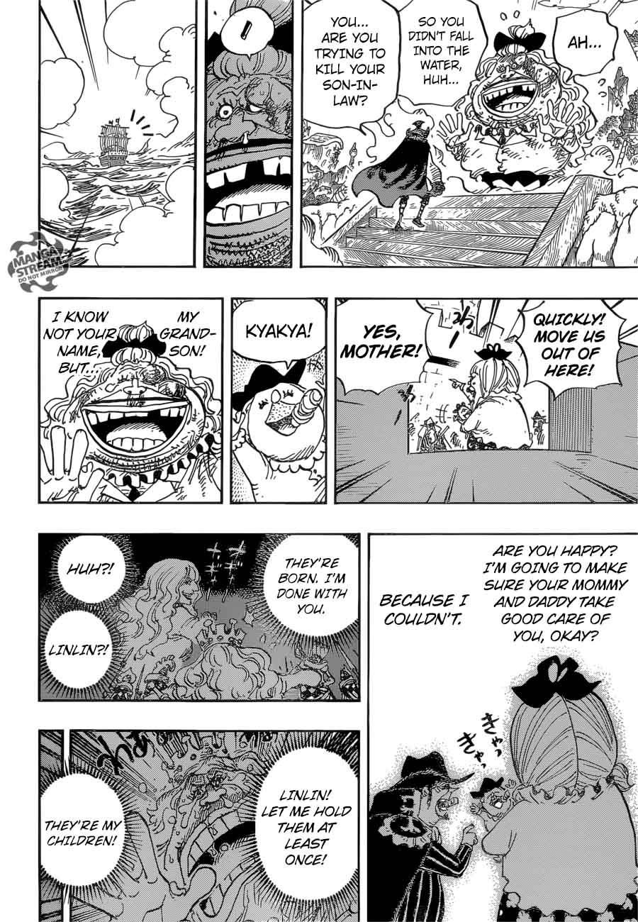 One Piece manga, chapter 887, page 13 of 19
