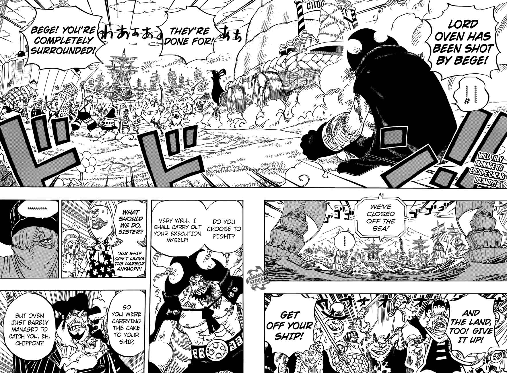 One Piece manga, chapter 887, page 3 of 19