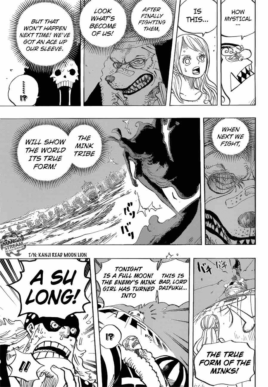 One Piece Chapter 888 page 11 - Chapter 888: Lion