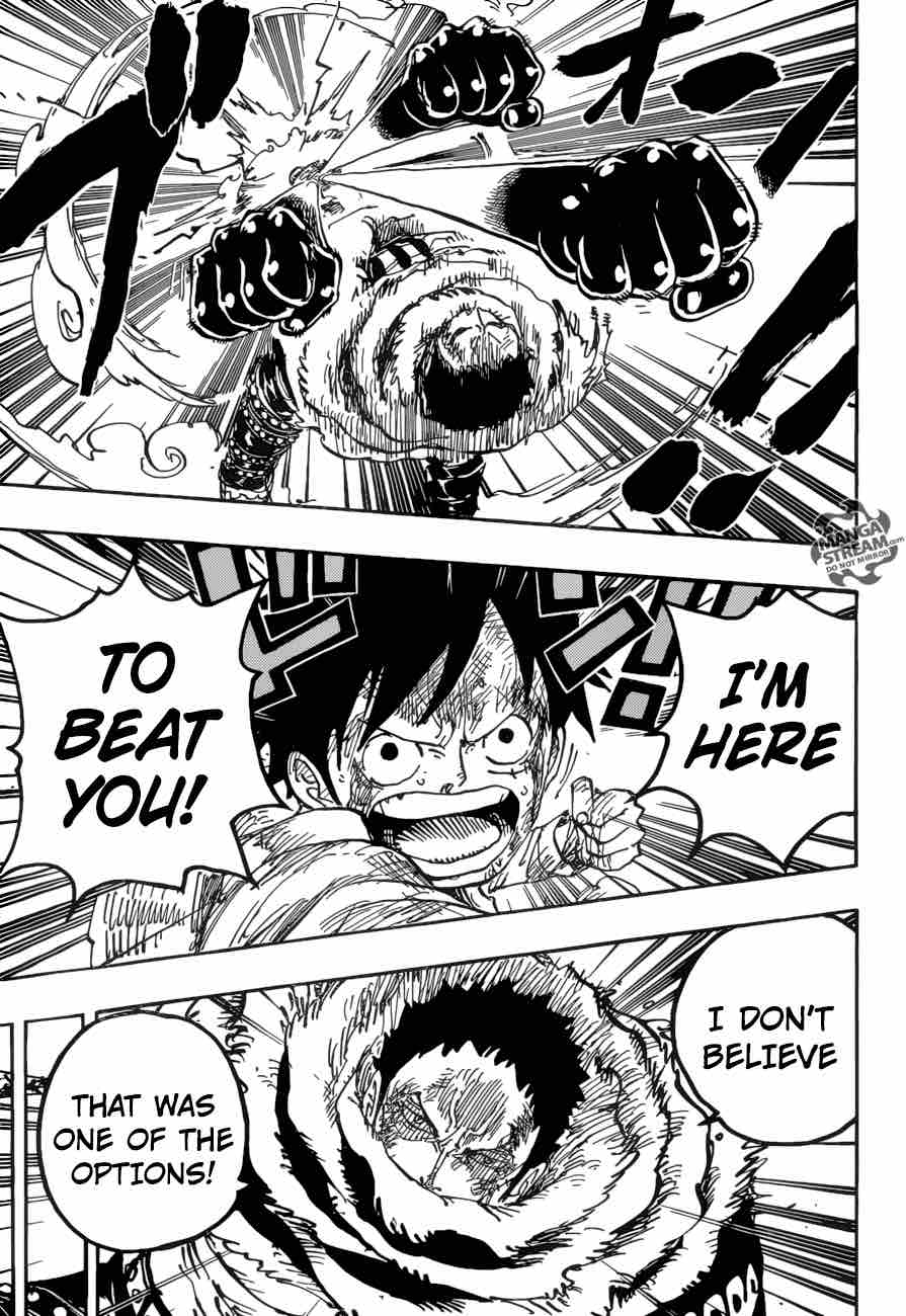 One Piece Chapter 888 page 3 - Chapter 888: Lion