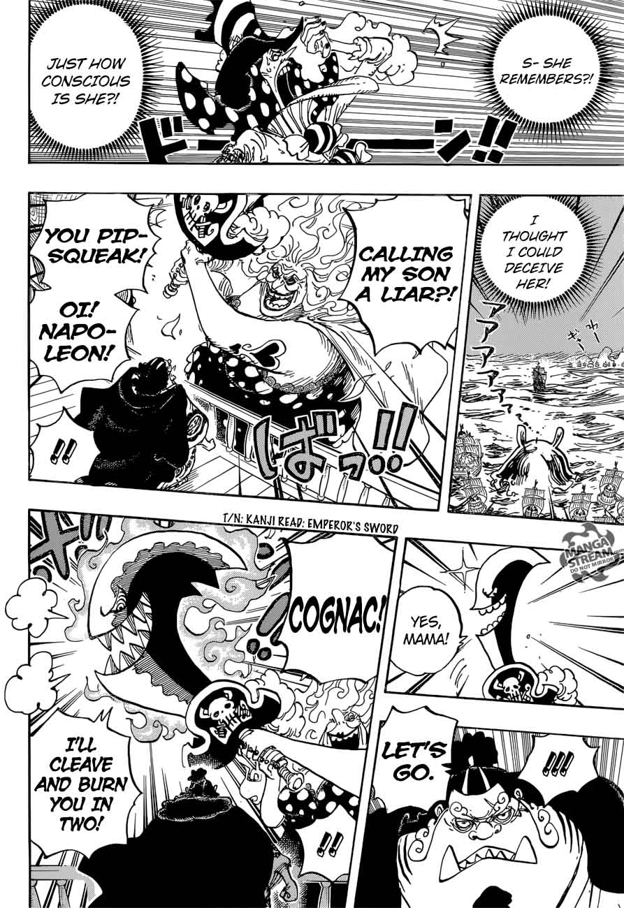 One Piece Chapter 890 page 5 - Chapter 890: Big Mom on the Ship
