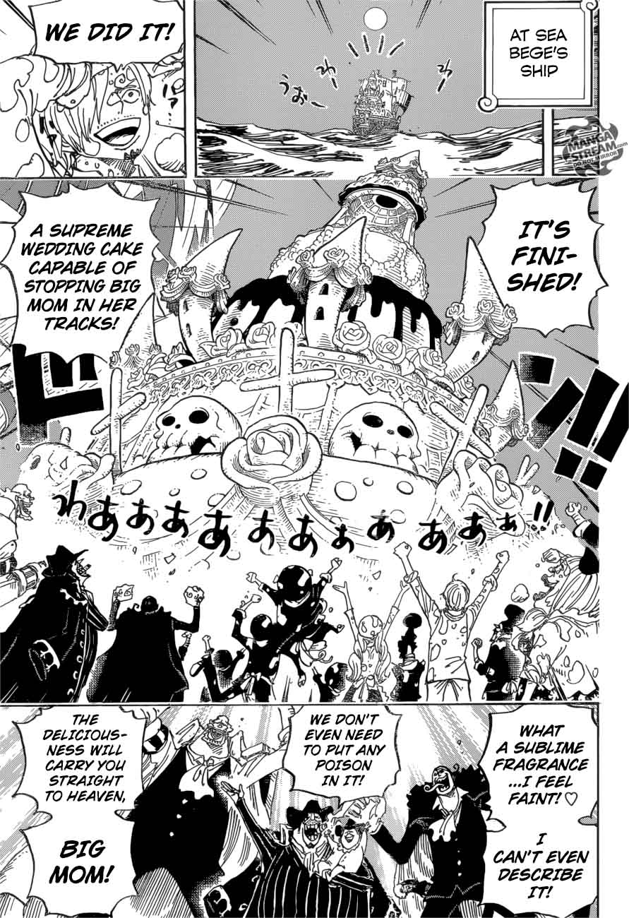 One Piece manga, chapter 891, page 13 of 19