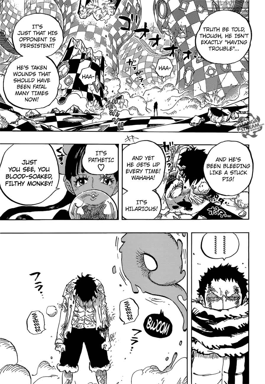 One Piece manga, chapter 891, page 6 of 19