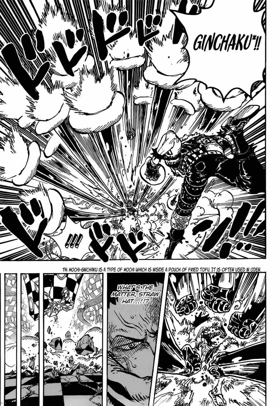 One Piece manga, chapter 893, page 6 of 21
