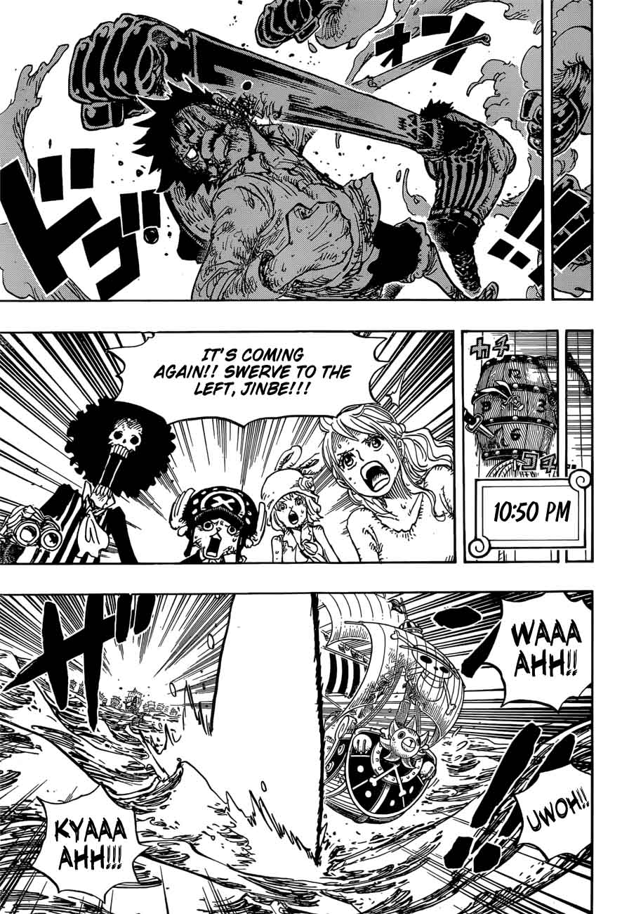 One Piece Chapter 894 page 11 - Chapter 894: 12:05