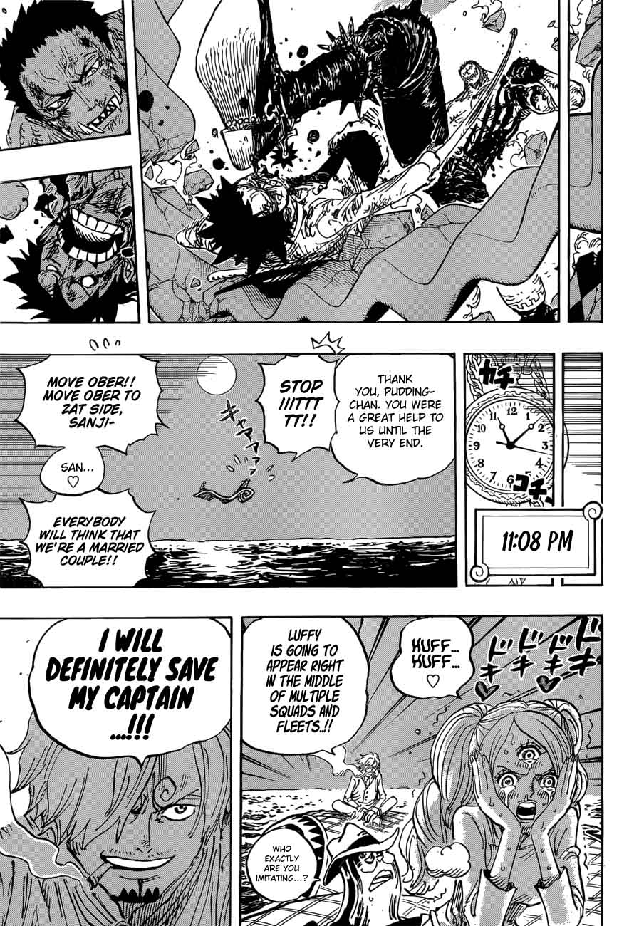 One Piece Chapter 894 page 13 - Chapter 894: 12:05