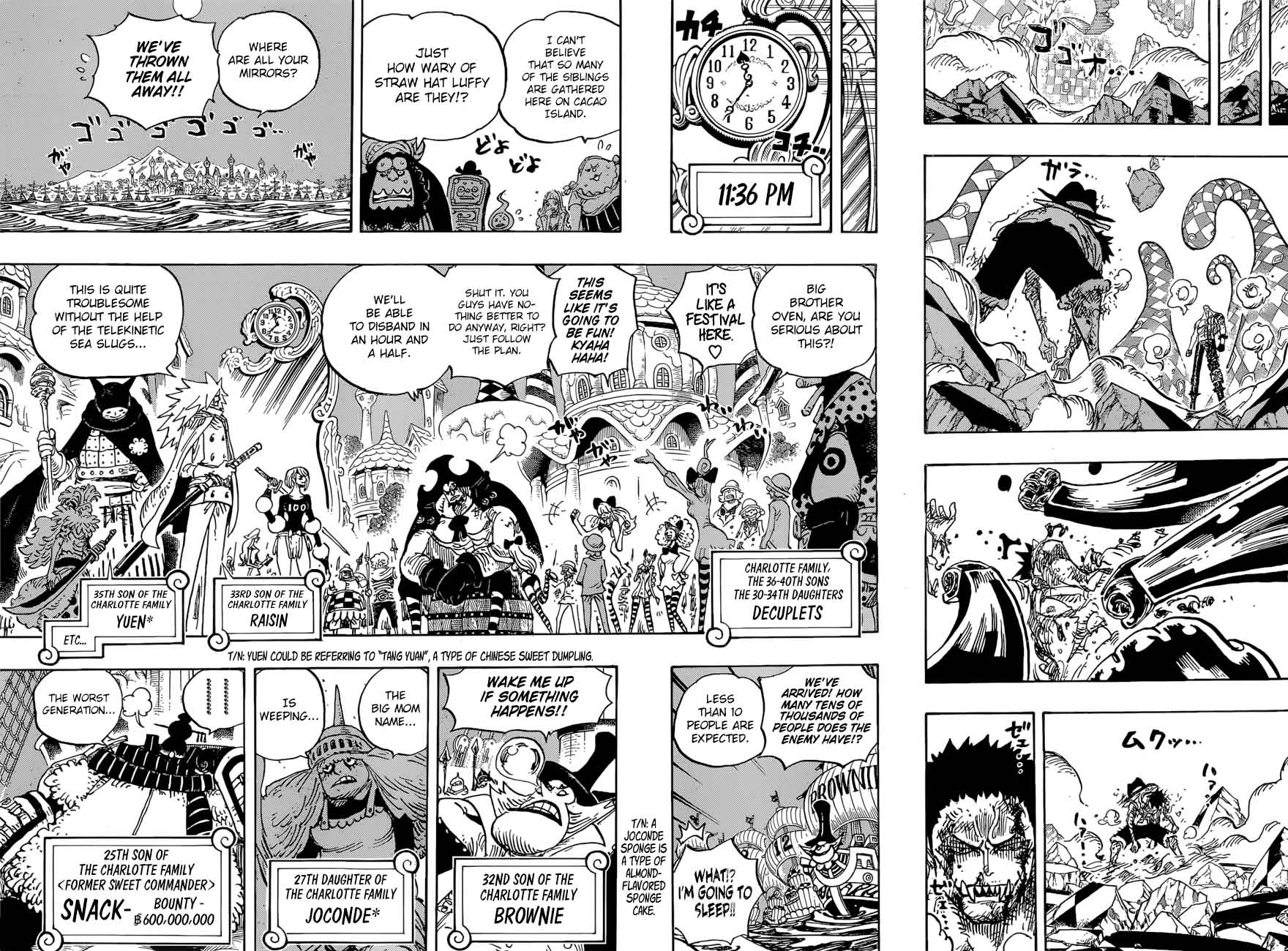 One Piece Chapter 894 page 14 - Chapter 894: 12:05