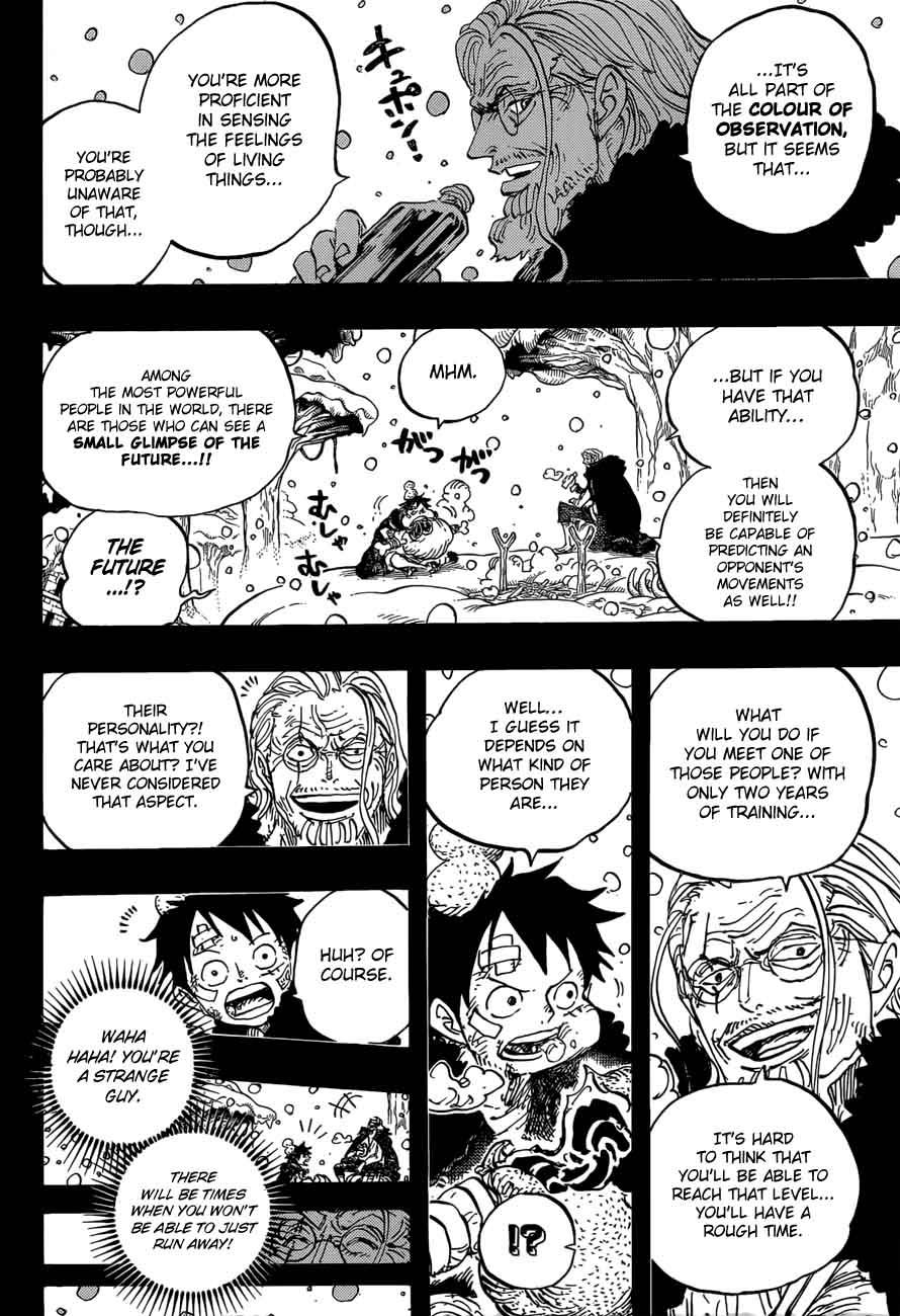 One Piece Chapter 894 page 4 - Chapter 894: 12:05