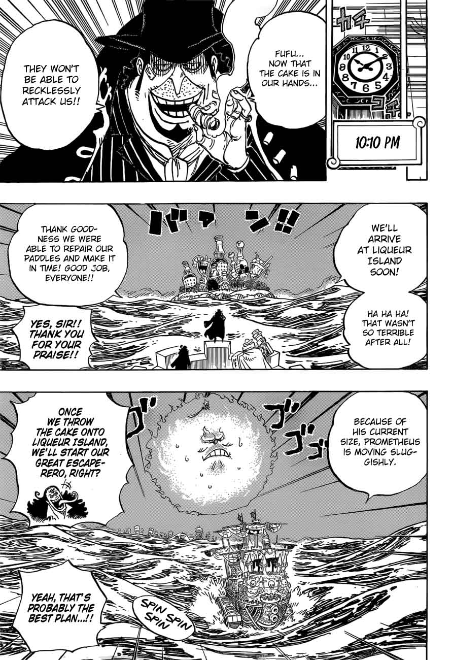 One Piece Chapter 894 page 9 - Chapter 894: 12:05