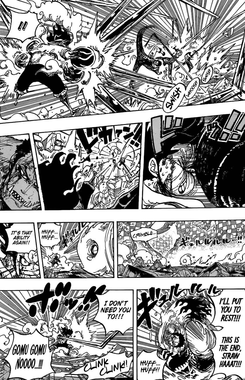 One Piece Chapter 895 page 14 - Chapter 895: Luffy the Pirate vs. Commander Katakuri