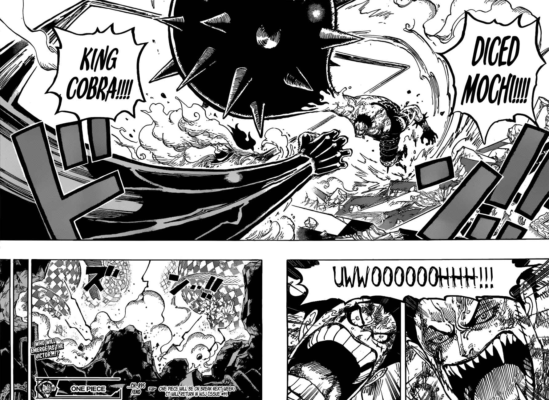 One Piece Chapter 895 page 15 - Chapter 895: Luffy the Pirate vs. Commander Katakuri