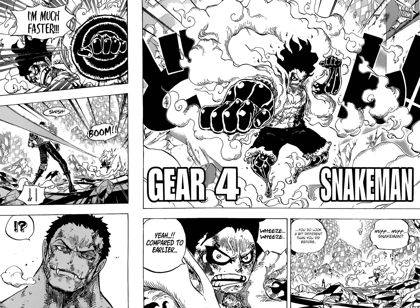 One Piece Chapter 895 page 2 - Chapter 895: Luffy the Pirate vs. Commander Katakuri