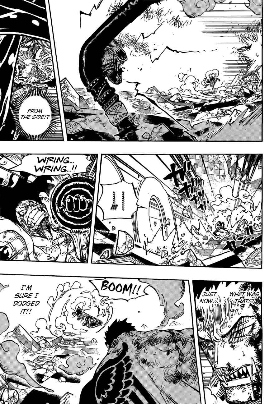 One Piece Chapter 895 page 4 - Chapter 895: Luffy the Pirate vs. Commander Katakuri