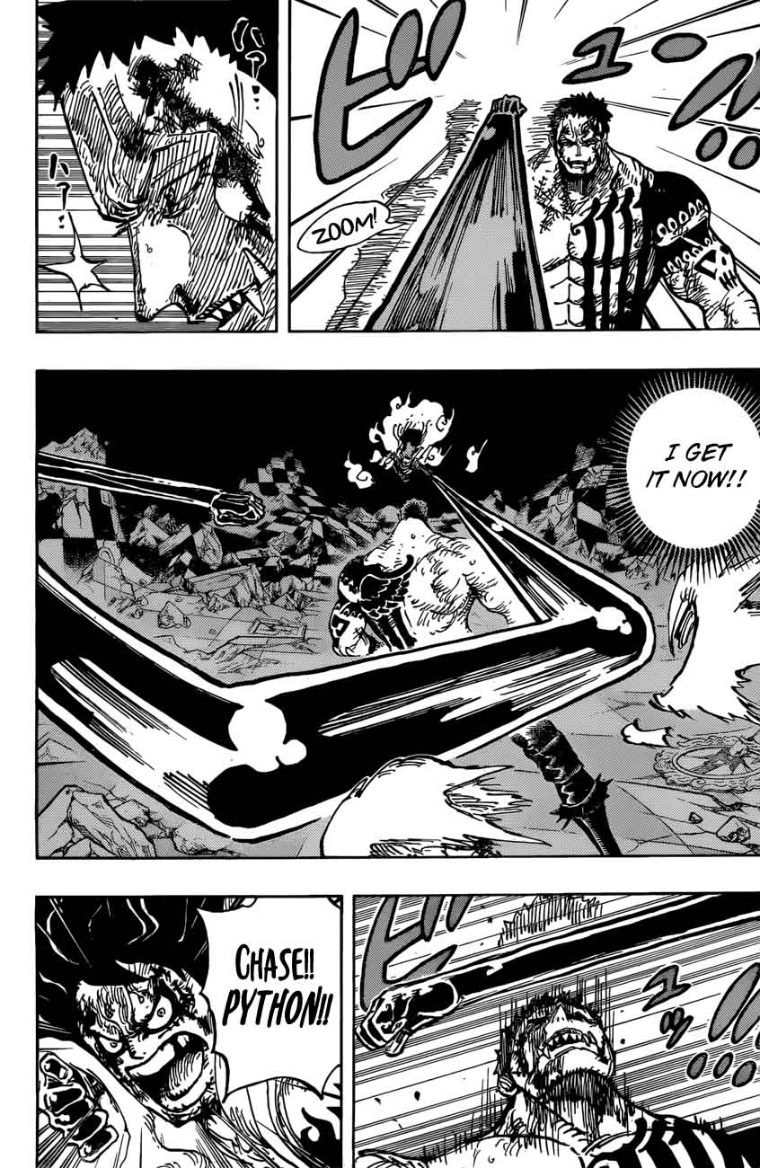 One Piece Chapter 895 page 5 - Chapter 895: Luffy the Pirate vs. Commander Katakuri