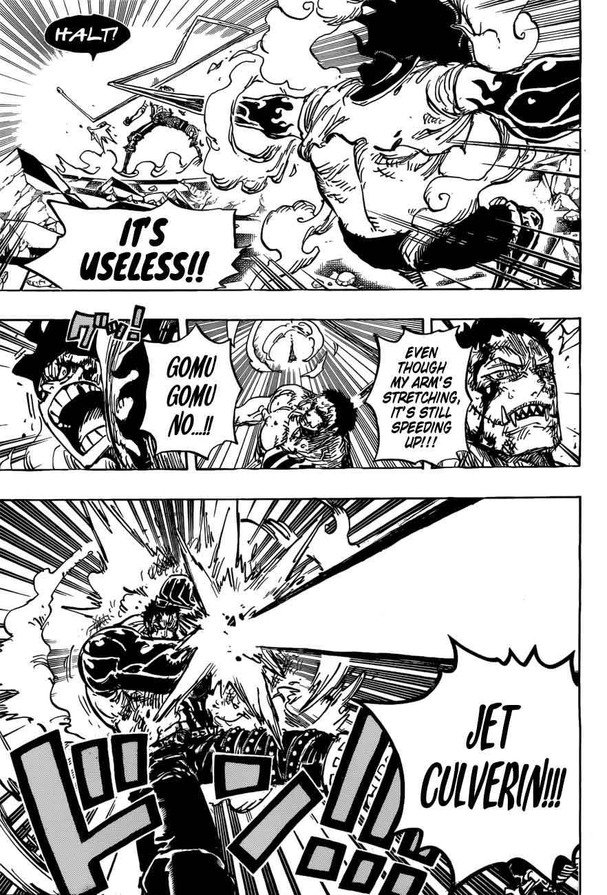 One Piece Chapter 895 page 6 - Chapter 895: Luffy the Pirate vs. Commander Katakuri
