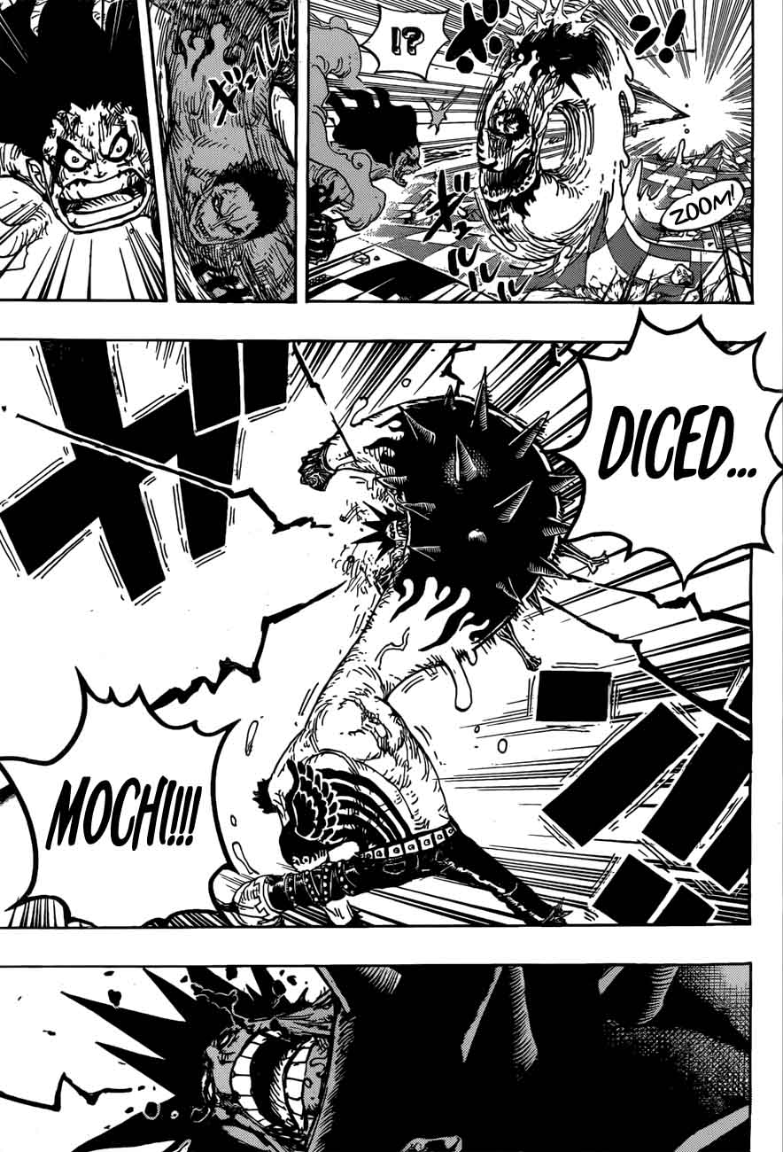 One Piece Chapter 895 page 8 - Chapter 895: Luffy the Pirate vs. Commander Katakuri