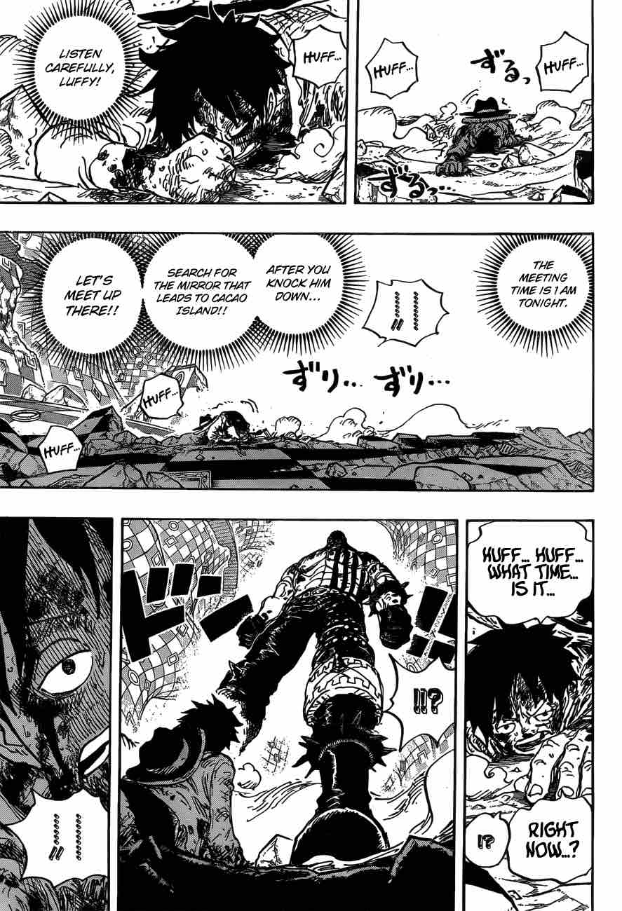 One Piece manga, chapter 896, page 13 of 19