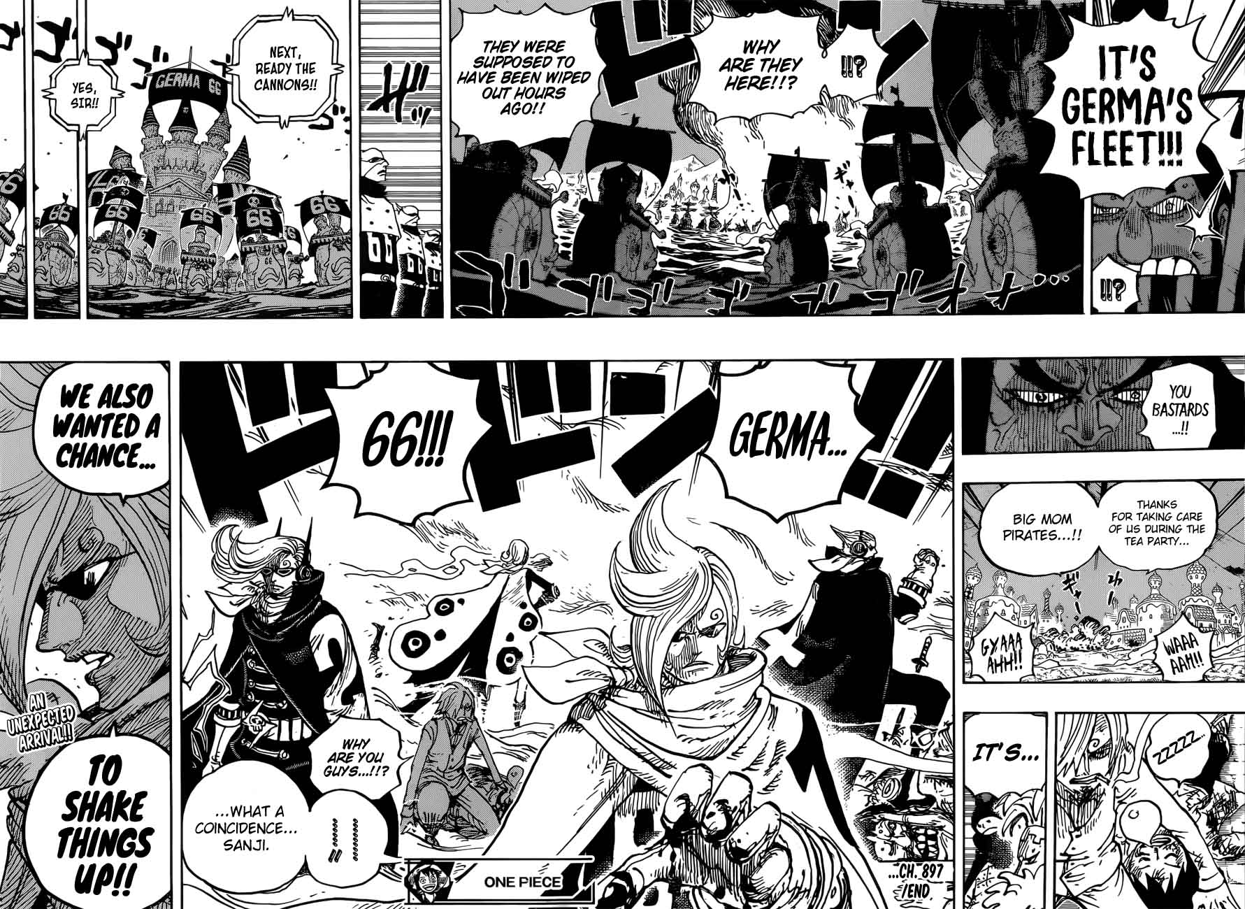 One Piece Chapter 897 page 14 - Chapter 897: Pekoms' Cacao Island Escape Plan