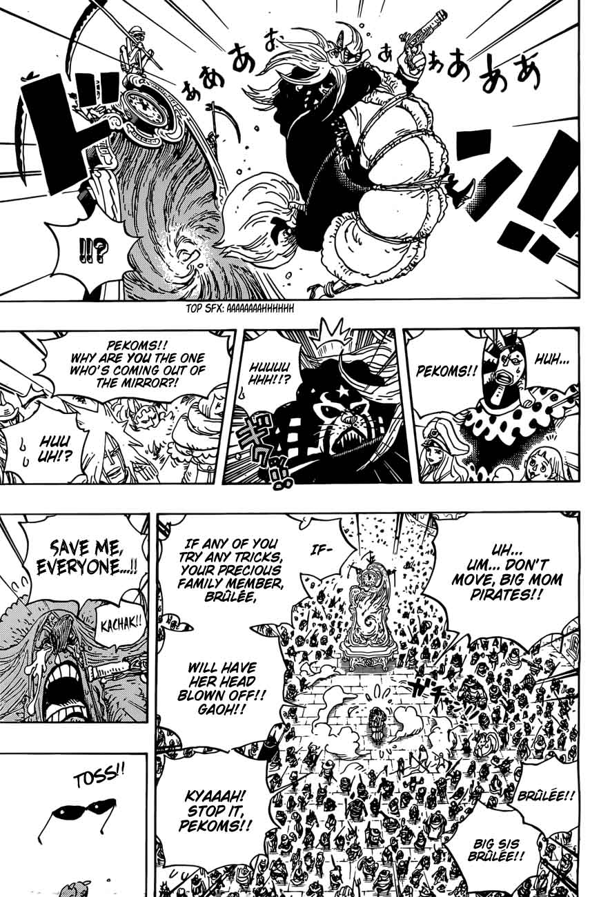 One Piece Chapter 897 page 6 - Chapter 897: Pekoms' Cacao Island Escape Plan