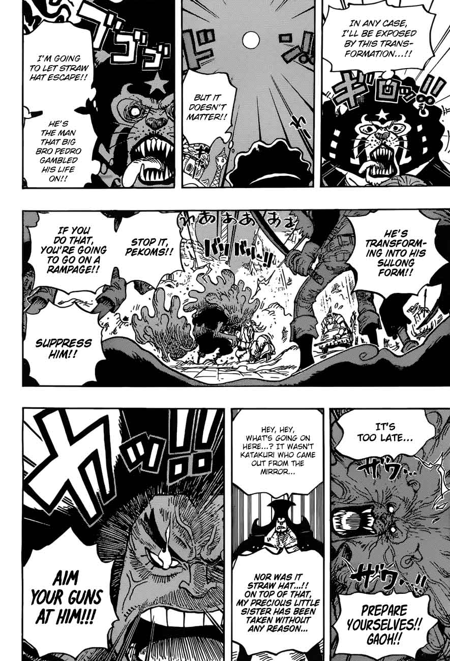 One Piece Chapter 897 page 7 - Chapter 897: Pekoms' Cacao Island Escape Plan