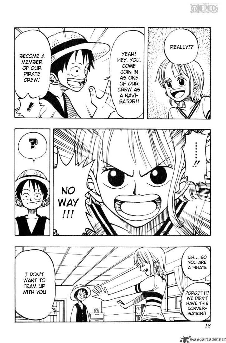 One Piece Chapter 9 page 18 - Chapter 9: Devilish Woman